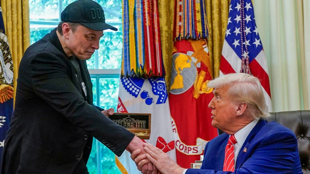 Trump publishes the video thanking Elon Musk when the billionaire ends with the possession of the White House