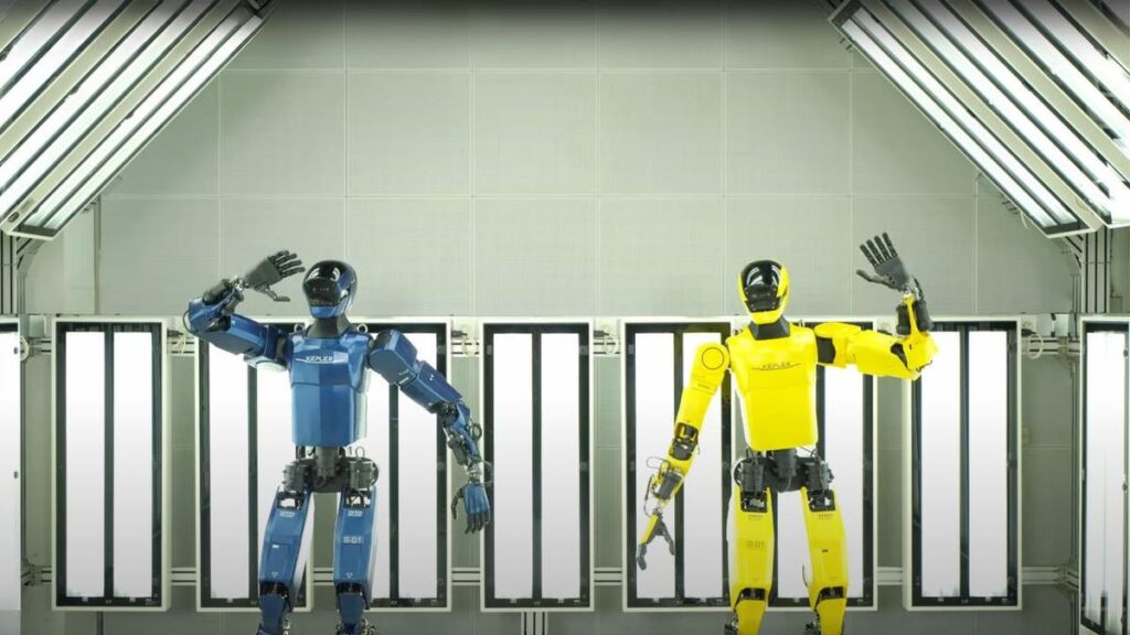 Humanoid robots manage quality controls and assembly at the automatic plant