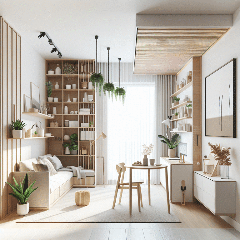 dicas para manter apartamento pequeno funcional e bonito