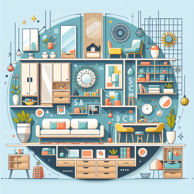 Dicas de decoração inteligente para espaços reduzidos