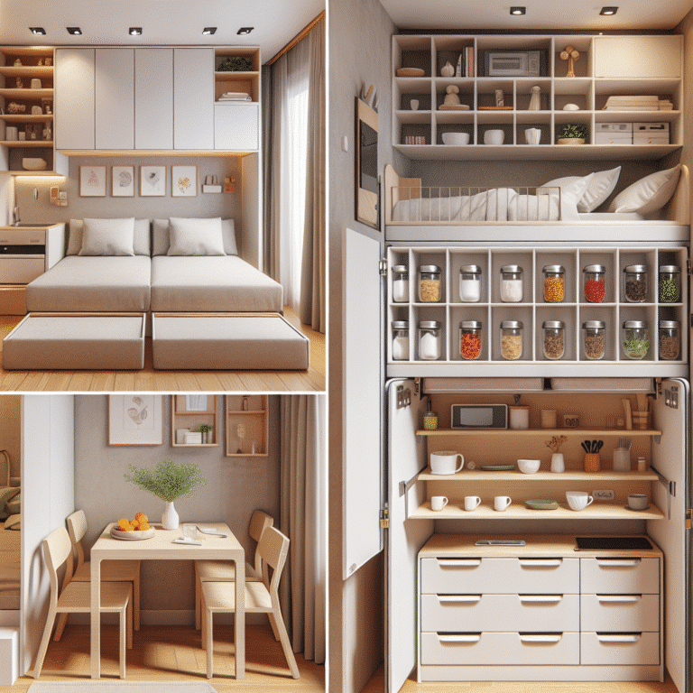 Soluções de Armazenamento Inteligentes para Apartamentos Pequenos