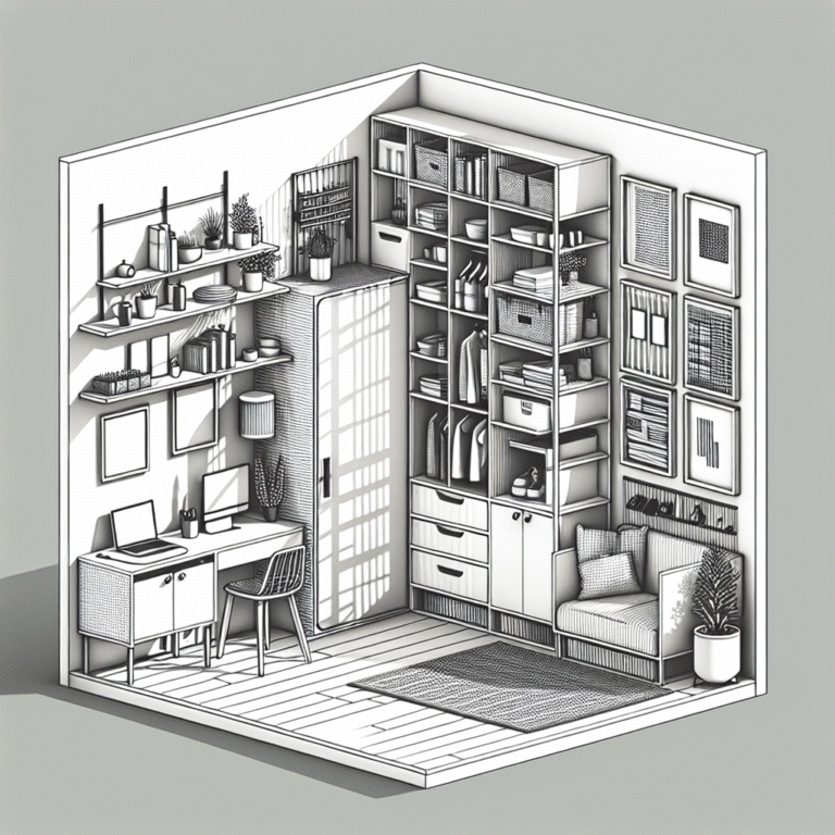 armazenamento vertical: a solução para apartamentos pequenos