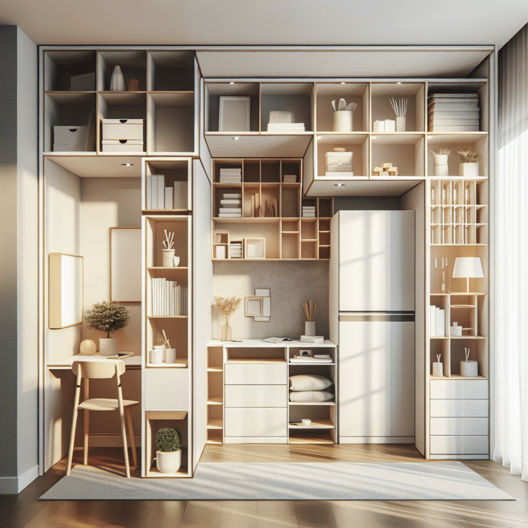 Como otimizar espaços em apartamentos pequenos de maneira eficiente