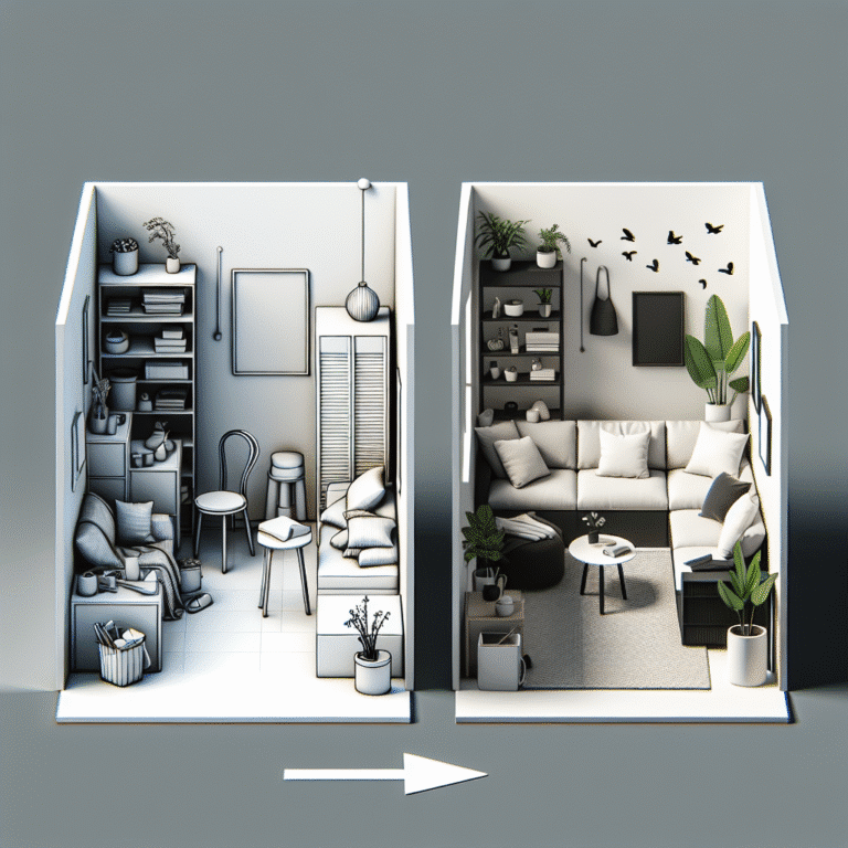 como transformar seu apartamento pequeno em um espaço minimalista