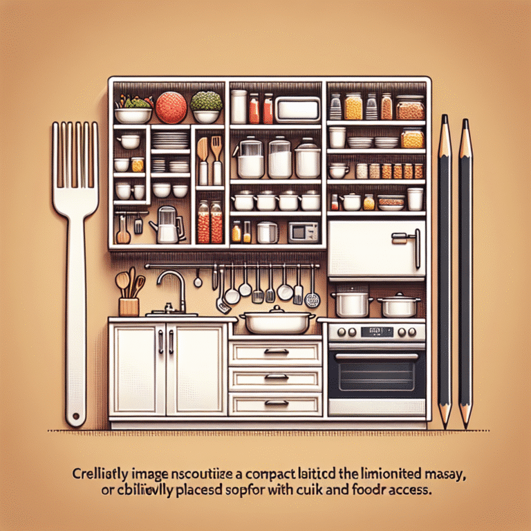 como organizar cozinha pequena de forma prática