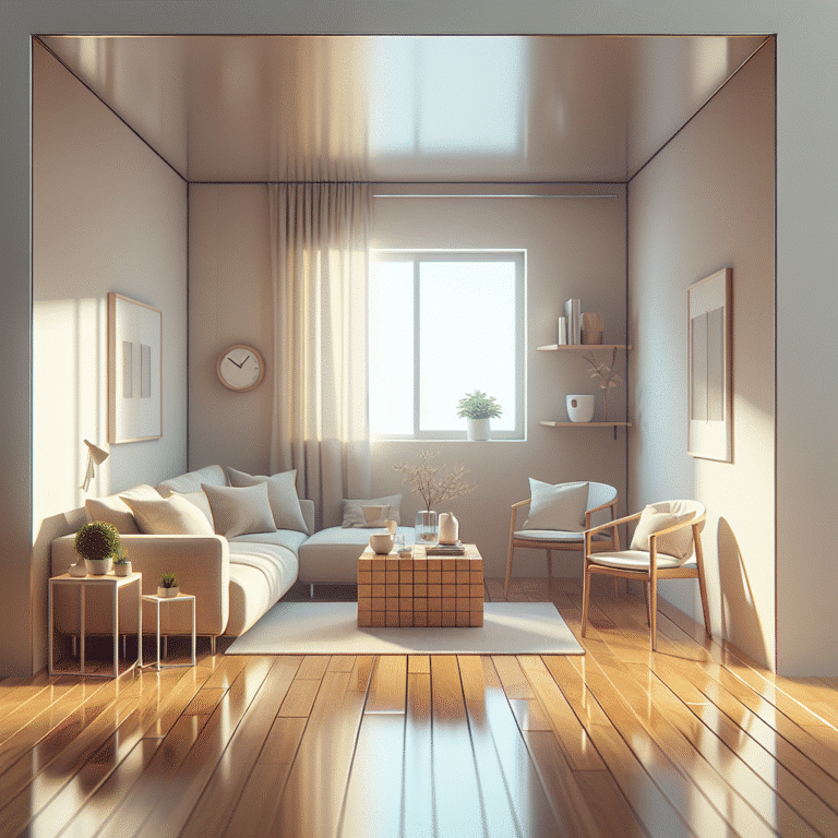 como transformar seu apartamento pequeno em um espaço minimalista