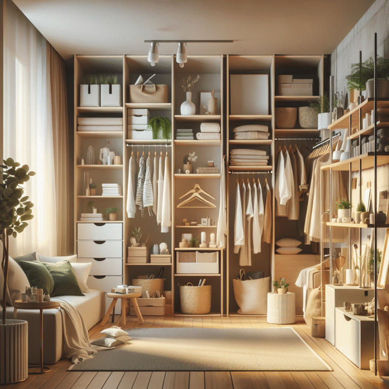 dicas para maximizar a organização em apartamentos pequenos