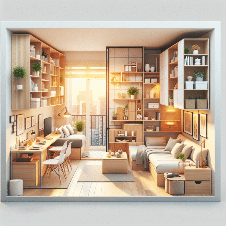 ideias práticas para otimizar espaço em apartamentos